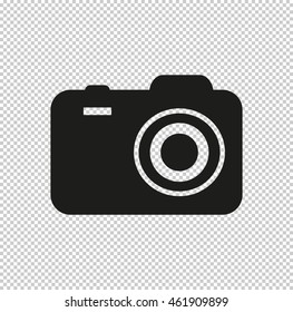 camera  - black vector icon