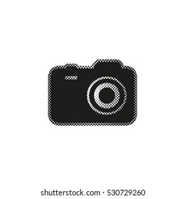 camera  - black vector icon