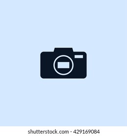 camera body icon. camera body vector illustration