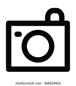 
Camera Bold Line Vector Icon
