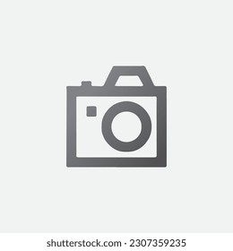 Camera Box Icon Vector Editable Color