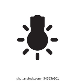 camera bulb icon illustration isolated vector sign symbol
