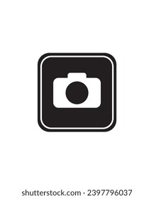 camera button icon, vector best flat icon.