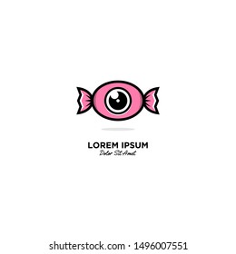 Camera Candy logo vector icon illustration
