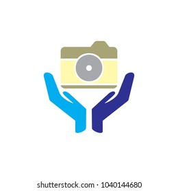 Camera Care Logo Icon Design