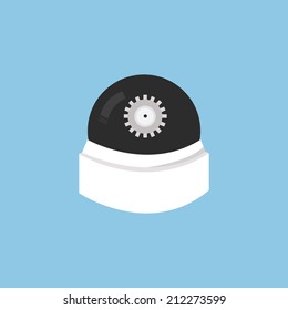 camera cctv ,Illustration eps 10, vector