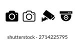 Camera CCTV Vector Icon Pack