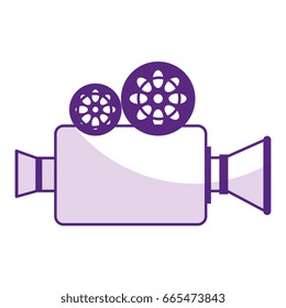 camera cinema isolated icon