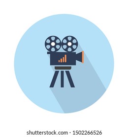 camera cinema stand icon - From Multimedia, Camera and Photography icons set