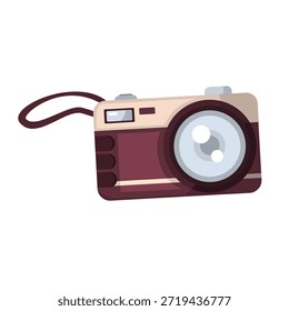 Kamera-Clip-Art, Vintage-Kamera-Vektorbild, Kamerasymbol, Clip-Art-Kamera