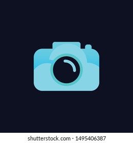 Camera Cloud Photograph Icon Modern Logo