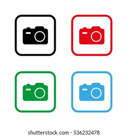 camera  - color vector icon
