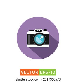 Cámara de colores Icono diseño vector eps10