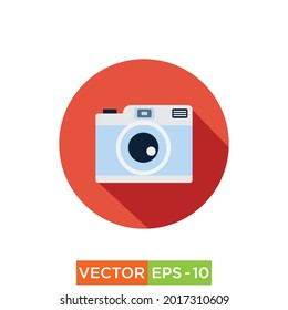Cámara de colores Icono diseño vector eps10
