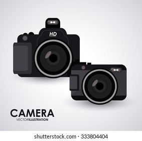 camera concept with gadget icon design, vector illustration 10 eps graphic.
