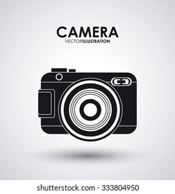 camera concept with gadget icon design, vector illustration 10 eps graphic.