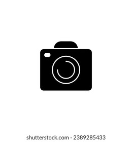 Camera concept line icon. Simple element illustration. Camera concept outline symbol design.