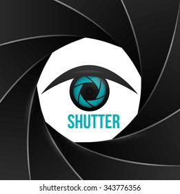 Camera concept and technology icons design, vector illustration 10 eps graphic.