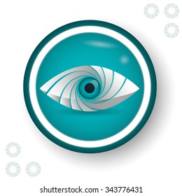 Camera concept and technology icons design, vector illustration 10 eps graphic.