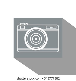 Camera concept and technology icons design, vector illustration 10 eps graphic.