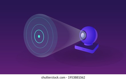 Camera concept of virtual reality technology