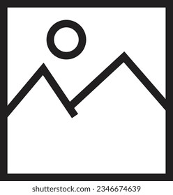 Icono de contorno digital de cámara creativa