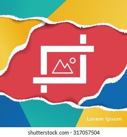 camera depth of field icon