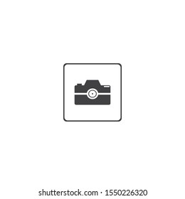 Camera Design Icon Vector Template