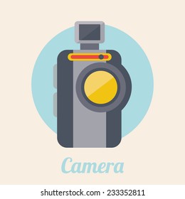camera design , vector illustration