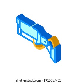 camera device isometric icon vector. camera device sign. isolated symbol illustration