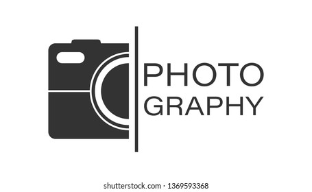 Camera device sign icon in flat style. Photography vector illustration on white isolated background. Cam equipment business concept.