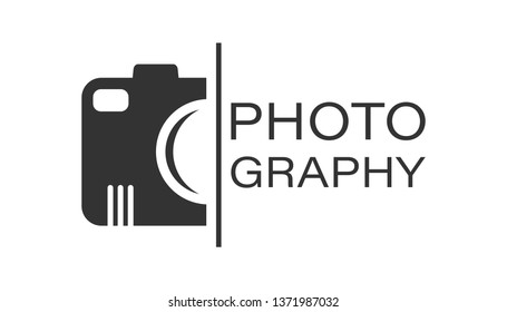 Camera device sign icon in flat style. Photography vector illustration on white isolated background. Cam equipment business concept.