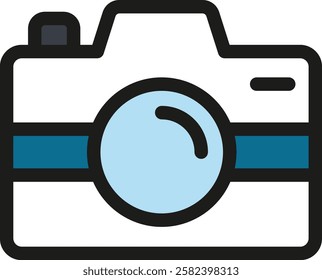 A camera is a device used to capture images or videos. It works by focusing light onto a sensor or film, allowing for the creation of still photographs or moving images.