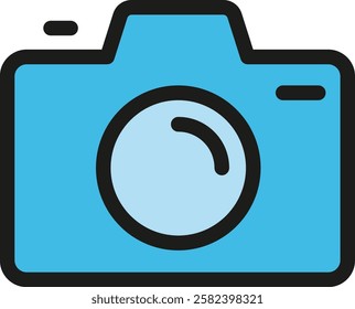 A camera is a device used to capture images or videos. It works by focusing light onto a sensor or film, allowing for the creation of still photographs or moving images.