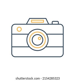 Camera device Vector icon which is suitable for commercial work and easily modify or edit it

