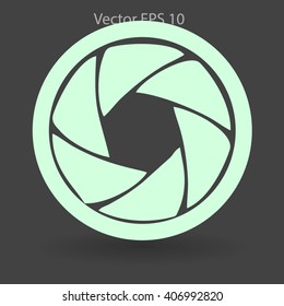 camera with different exposures vector picture