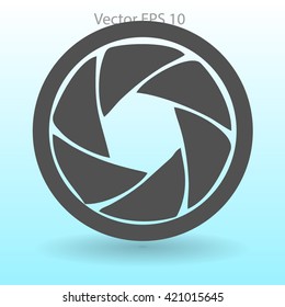 camera with different exposures vector picture