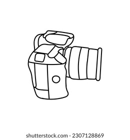 Camera Digital Line Modern Simple Logo