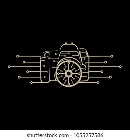 camera digital logo
