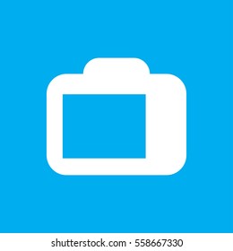 camera display icon illustration isolated vector sign symbol