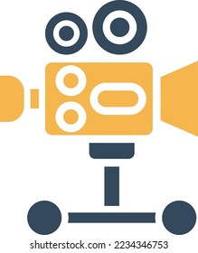 camera dolly Vector Icon which is suitable for commercial work and easily modify or edit it
