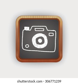 camera doodle drawing