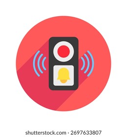 Camera Doorbell Mini Illustration Icon. Use For Modern Concept, Print, Ui, Ux Kit, Web And App Development. Vector Related To Technology, Smart Home And More