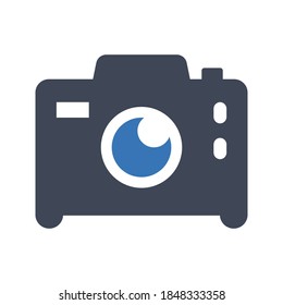 Camera Dslr icon (vector illustration)