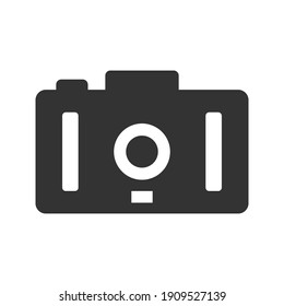Camera equipment icon (vector illustration)