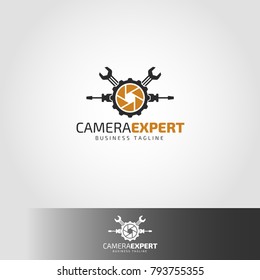 Camera Expert - Camera Service Logo