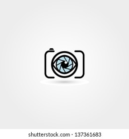 Camera eye icon