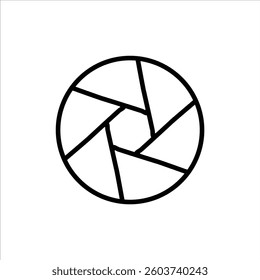 camera eye icon design illustration