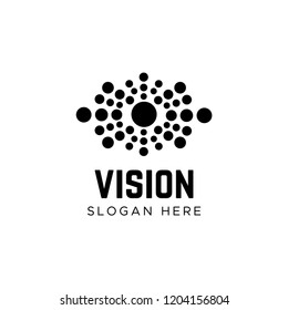 Camera eye logo. Eye Care logo designs vector