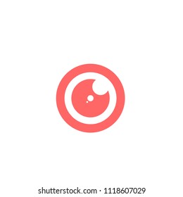Camera Eye Logo Design Template